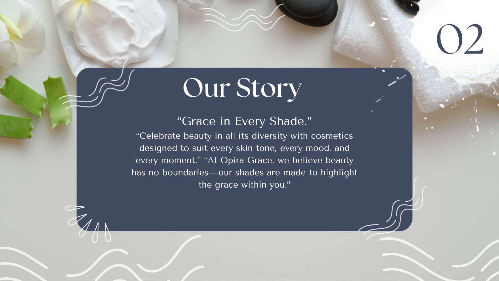 Blue and White Simple Modern Skincare Product Presentation (2)